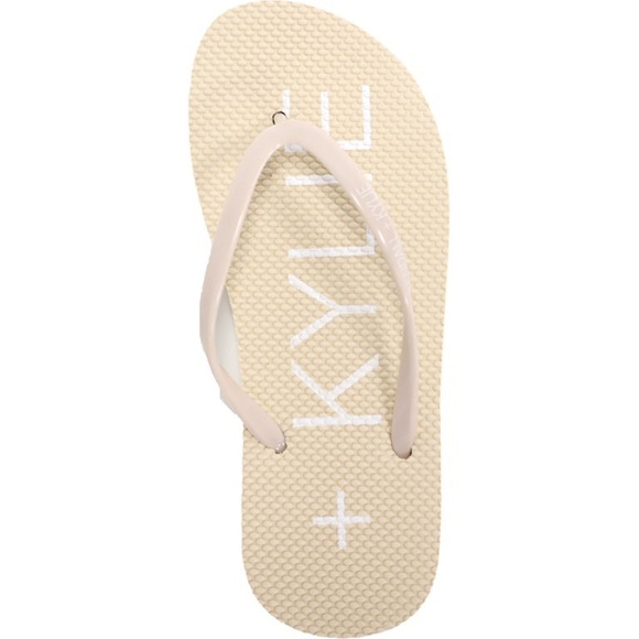 Sandales Kendall & Kylie Femmes - Slides Blanches Avec Zip Vert - Taille 10 (EU 42.5) - Occasion